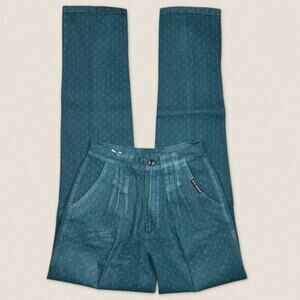 Vintage Western Rockies Rocky Mountain Dotted Jeans Tall Long - Size 26 x 37